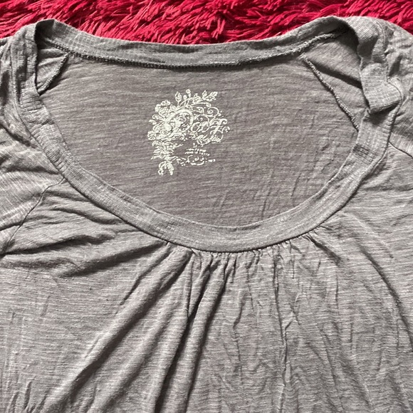 Poof grey long-sleeve sheer shirt - Picture 4 of 16